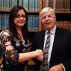 Louise Mayor wins the 2014 European Astronomy Journalism Prize