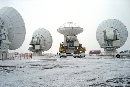 Moving ALMA antennas