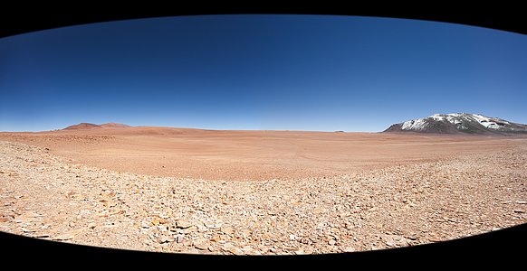 The Large, Flat Chajnantor Plateau