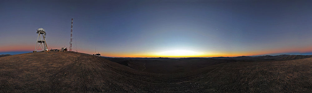 Twilight at Cerro Armazones