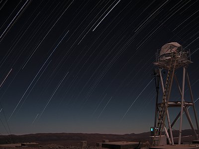 Stars Trails over Armazones