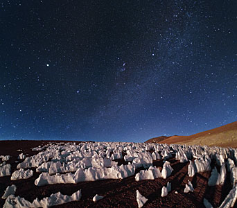 Icy Blue, Glistening View of Chajnantor
