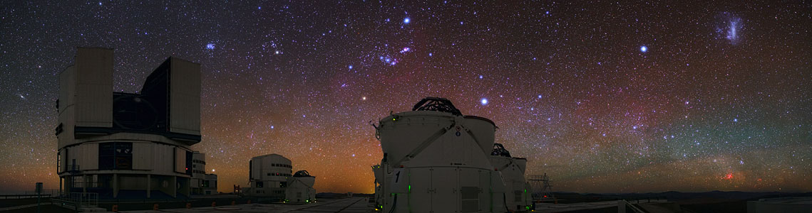 Colourful VLT Panorama
