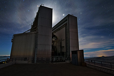 NTT hides the Moon
