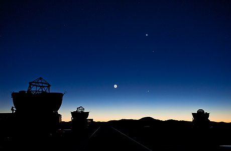 Planetary Conjunction over Paranal