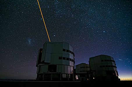 The Laser Guide Star on the VLT