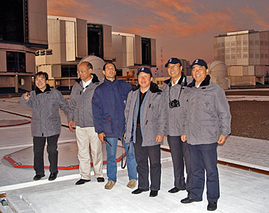 Chinese Delegation visits Paranal