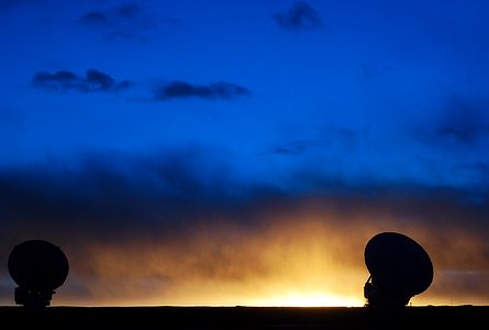 ALMA sunset
