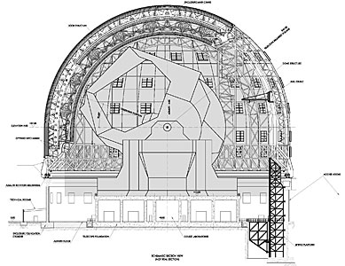 E-ELT Dome Section