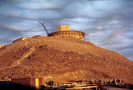 Construction of the ESO 3.6-metre telescope Dome