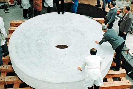 The ESO 3.6-metre telescope Mirror