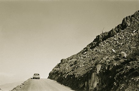 Access road to the ESO 3.6-metre telescope