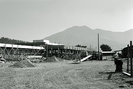 The Santiago office under construction