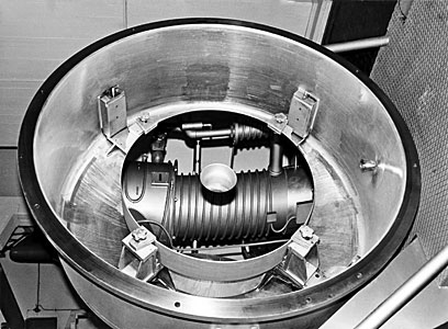 The La Silla aluminising plant in 1969