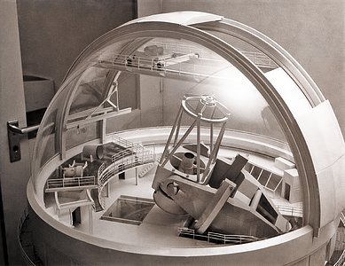 Model of the ESO 3.6-metre telescope