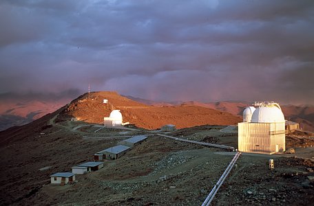 La Silla at sunset