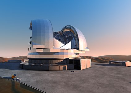 The E-ELT (artist's impression)