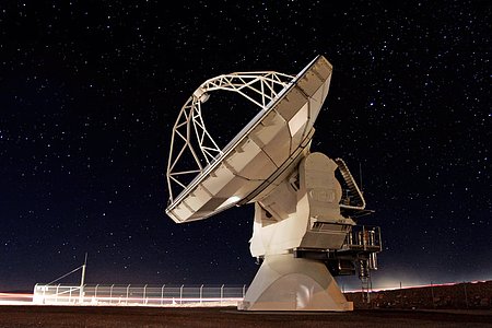 ALMA antenna at Chajnantor