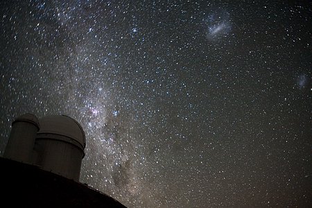 The Magellanic Clouds over the ESO 3.6-metre telescope