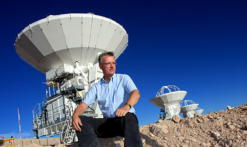 Prof. Tim de Zeeuw visiting ALMA