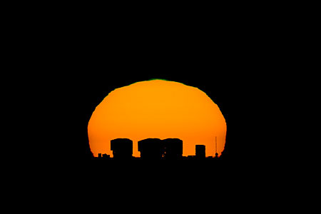 Sunset at Paranal