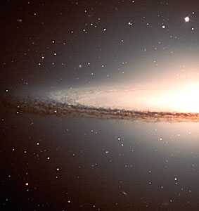 Detail of the Sombrero Galaxy