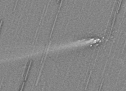 Break-up of Comet Linear