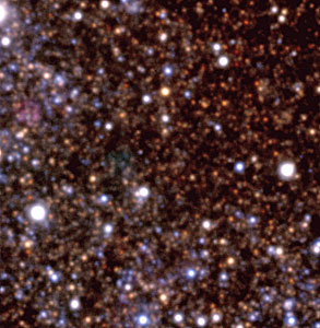 Field in Dwarf Galaxy NGC 6822