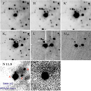 Near- and Mid-Infrared Images of NGC 3603 IRS 9
