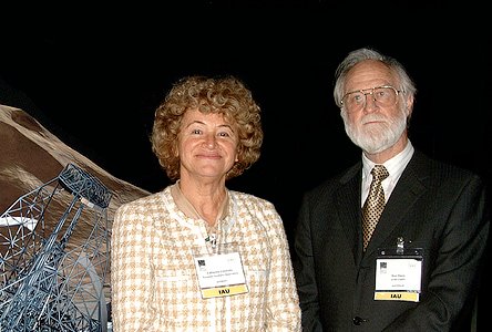 Dr. Catherine Cesarsky and Prof. Ron Ekers