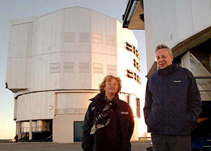 Commissioner Busquin visits Paranal I