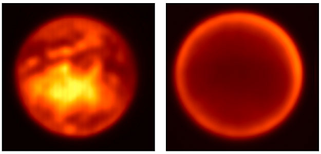Simultaneous Views of Titan's Surface and Atmosphere