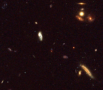 Small Part of the K20 Field Showing the z=1.9 Elliptical Galaxy