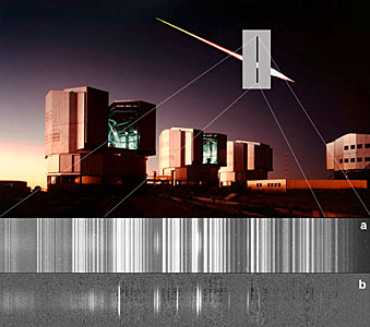 Spectrum of a Meteor (FORS1/VLT)