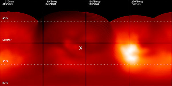 Map of Titan's Surface