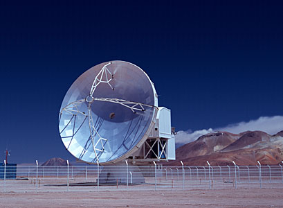 APEX telescope Sees First Light at Chajnantor