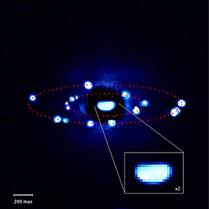 Orbits of Twin Moonlets around 87 Sylvia