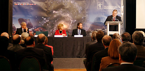 Ten Years ESO-Chile Agreement Ceremony