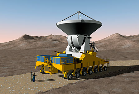 Transport of an ALMA antenna