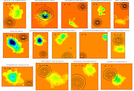Newly Found Galaxies (SINFONI/VLT)