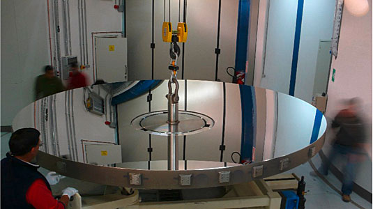 Coating the VISTA Mirror