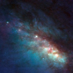 The centre of NGC 253