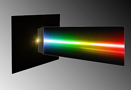 Spectrum of the planet around HR 8799
