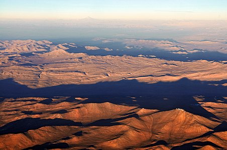 Cerro Paranal y Cerro Armazones en Chile