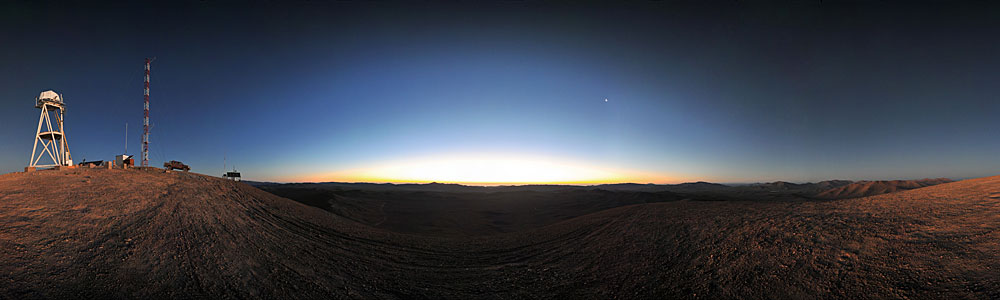 Sun and Moon on Armazones