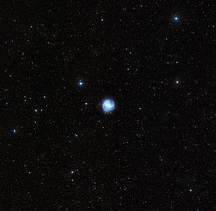 The sky around Messier 83