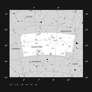 NGC 300 in the constellation of Sculptor