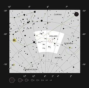 The Meathook Galaxy, NGC 2442, in the constellation of Volans