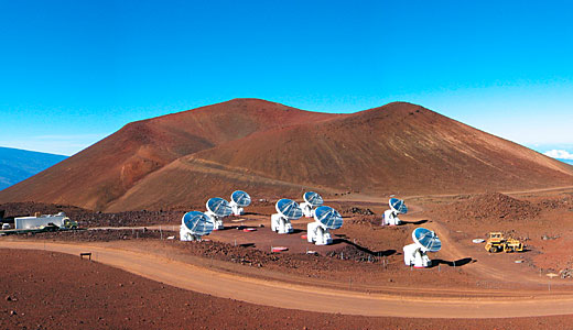 The Submillimeter Array (SMA) on Mauna Kea, Hawaii
