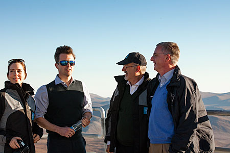 The Crown Prince Couple of Denmark during their visit to ESO’s Paranal Observatory